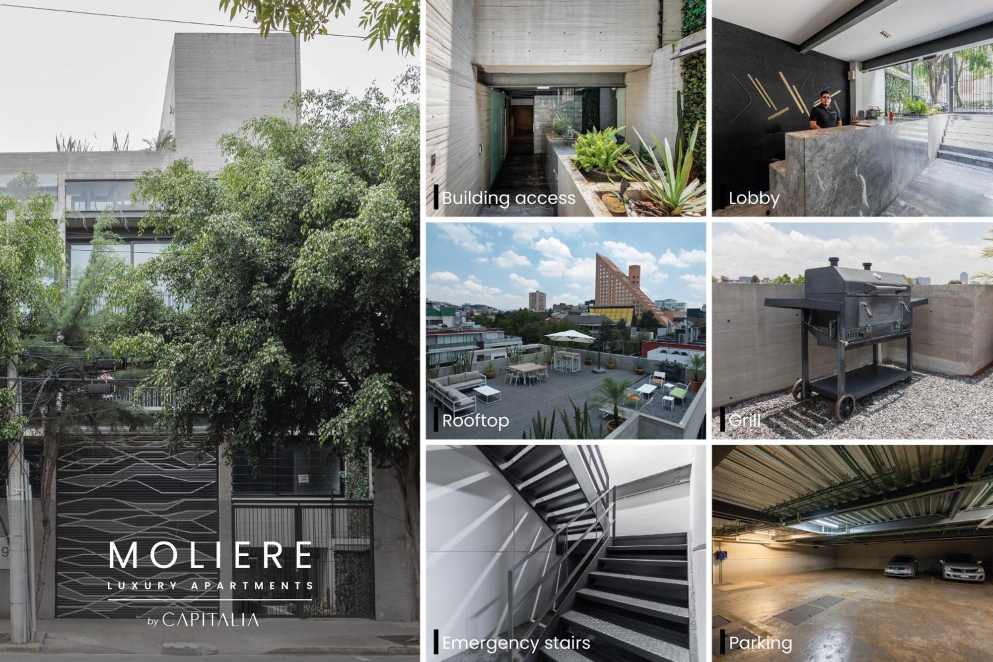 Capitalia - Luxury Apartments - Polanco Moliere Mexico City Exterior photo